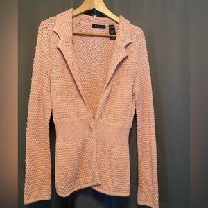 Axcess Light Pink Knit Sweater